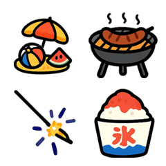 Enjoy Summer Emoji Set vol.2