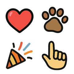 Deco Cute Emoji Pack vol.1