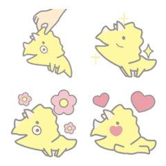 動く！シンプルな恐竜ちゃん【Lemon】