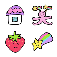 ☺︎手描きの平和な絵文字☺︎