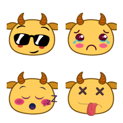 Baby Cow Life (Emoji) Ver9