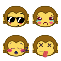 Baby Monkey Adventures (Emoji) Ver9