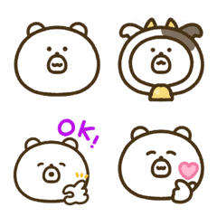 ゆる絵文字♡しろくま