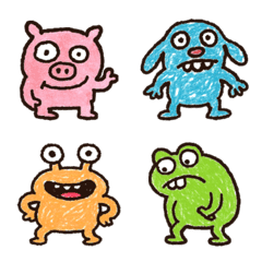Kids' Crayon Monsters Vol. 2