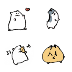 love hamster emoji