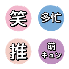 Japanese Kanji  Emoji.
