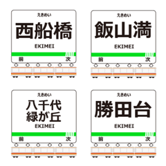 東快高速線inトイコーの毎日使う電車絵文字