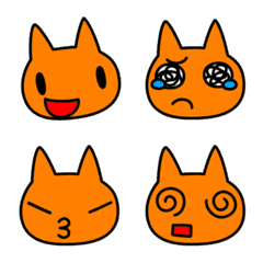 にゃんにゃん動く顔ばかり