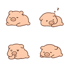 躺躺豬Zozo不想動