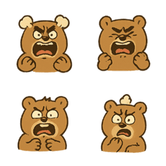 爆氣熊Bearboom的情緒爆棚