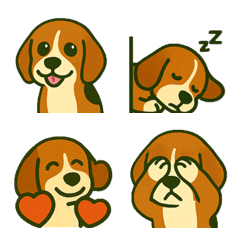 Beagle Emoji vol.1