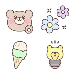 Bear's face