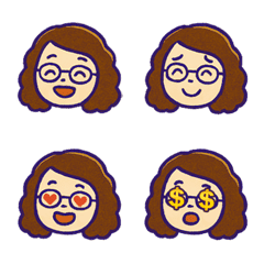 ママの日々の感情（ダークブルー）