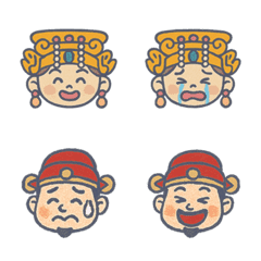 Daily Mazu + God of Wealth(grey)