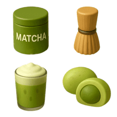 抹茶セット 3D