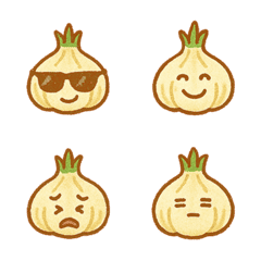 I love cute garlic(Brown)