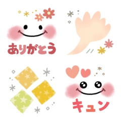 ずっと使える♪リアクション絵文字＊日常