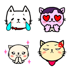 にゃんこぽんフレンズ〜リアクション絵文字