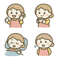 A relieved mother