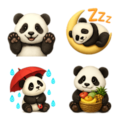 Mochi Panda Baby with Cute Moves