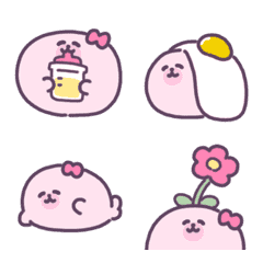 ゆめかわアザラシ うごく絵文字