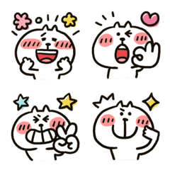 ねこぴ★リアクション動く絵文字