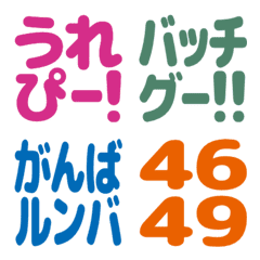 ■昔懐かし、昭和レトロのリアクション文字
