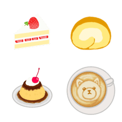 スイーツとカフェドリンクの絵文字