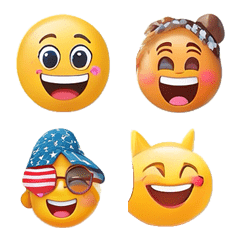 [Moving] Foreign style pop cute smile 2