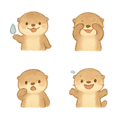 小水獺 OtterPop 的潑水日常