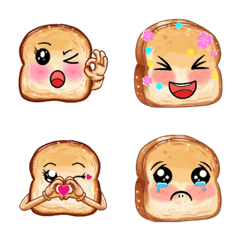 Mood Toast Cute Cheeky & Emotional