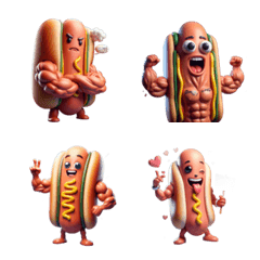 Tasty Giant Hotdog