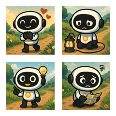 Everyday Emojis with Tekutan the Robot