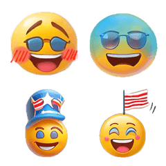 Foreign style pop cute smile 4