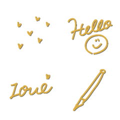 『simpleでオシャレなリアクション絵文字』