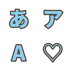 a-Emoji Deco Text(Kana-Alphanumeric) 181