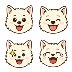 White Shiba Inu Emoji