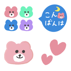 ゆるふわピンクのくま