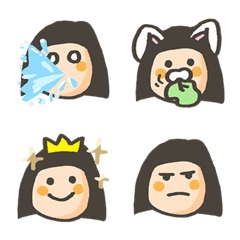 SMALL STICKERS OF BOB GIRL 2