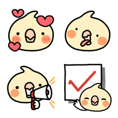 Bai's birds emoji 4-Cockatiel