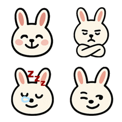 Rabbit Emoji | Real Bunny Expressions