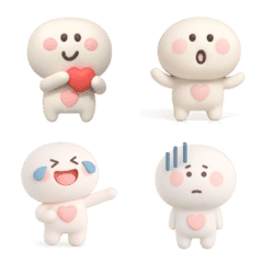 3D ちびっこにこりん◎絵文字 #2