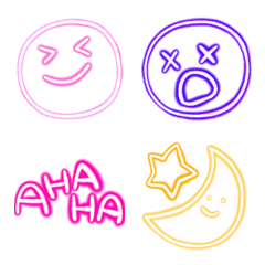 neon emojis1