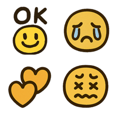 Yuru Emoji Set vol.3 - Hand-drawn Style