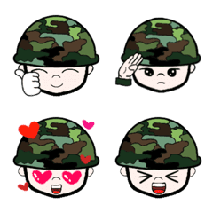 soldier emoji