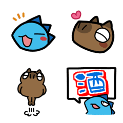 Dinosaur and Capybara Emoji