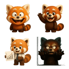 Suketaro the Red Panda Emoji