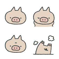 ぶたくんの絵文字