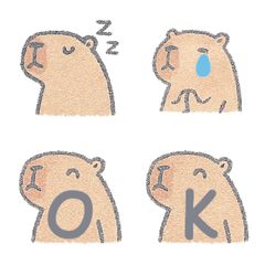 Zoo Capybara+26English(Light gray)