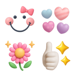 ぷっくり立体★ピンク